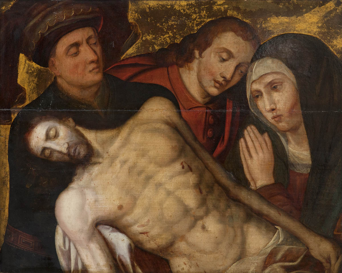 Lamentation of Christ — fragmentary